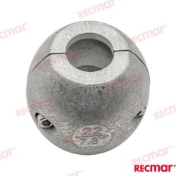 Wellenkragen 22 mm. STD (AL)
