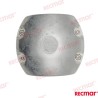 Wellenkragen 75 mm STD (ZN)