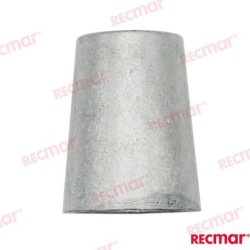 ANODEN-RADICE-WELLE 35 mm 0,39 kg (ZN)