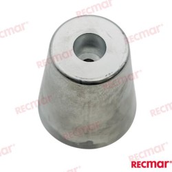 ANODEN-RADICE-WELLE 50 mm 1,18 kg (ZN)