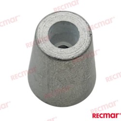 RADICE HEX ANODE. SHAFT 30mm (AL)
