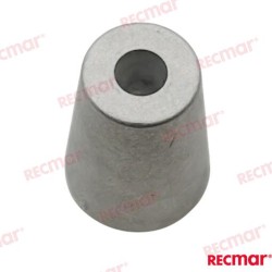 ANODO RADICE HEX. EJE 35mm (ZN)