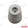 RADICE HEX ANODE. ACHSE 45mm (ZN)