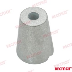 ÁNODO EJE SOLÉ 4 Ø55MM 0,56KG (ZN)