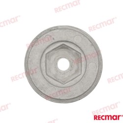 SLEIPNER PROPELLER ANODE 0.05KG 45MM (AL)