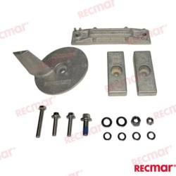 KIT ANODOS HONDA 40-50 (MG)