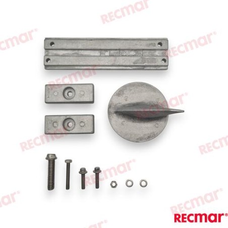 KIT ANODOS MERCURY 75-115 EFI (AL)