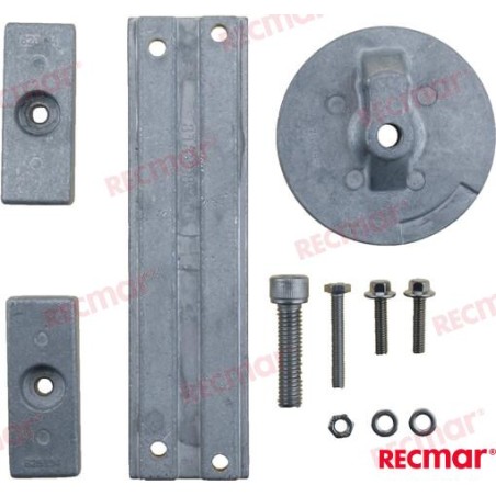 KIT ANODOS MERCURY VERADO V4 (MG)