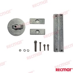 KIT ANODOS MERCURY VERADO V4 (ZN)