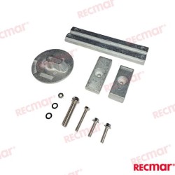 KIT ANODOS MERCURY VERADO V4 (ZN)