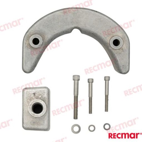 KIT ANODOS OMC 50-75 (ZN) RECKITOMCCOBRAAL KIT ANODOS OMC COBRA (AL) 05 RM 0.75 34.97 25.0 RECKITOMCCOBRAM KIT ANODOS OMC COBRA 