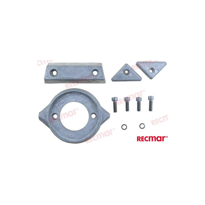 KIT ANODOS 290 (ZN) RECKITVDPHAL KIT ANODOS DPH (AL) 05 RM 0.648 22.51 25.0 RECKITVDPHM KIT ANODOS DPH (MG) 05 RM 1.3608 31.81 2