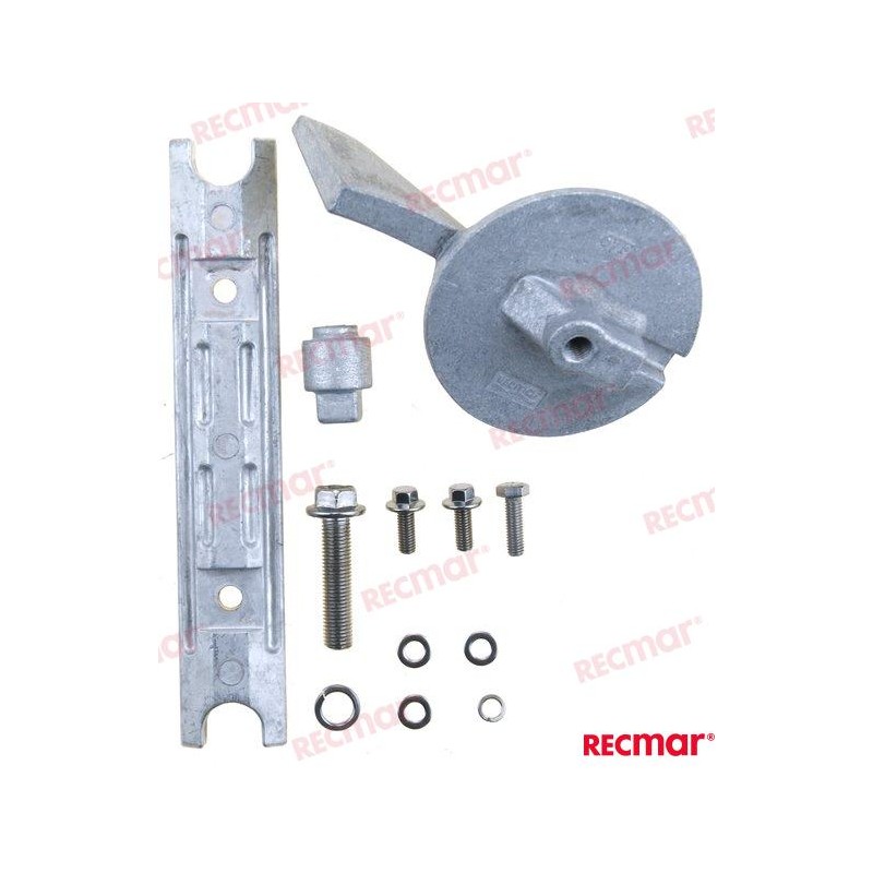 KIT DE ÁNODOS YAMAHA 80-100 (AL)