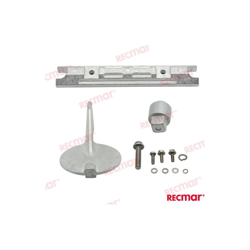 KIT DE ÁNODOS YAMAHA 80-100 (ZN)