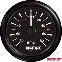 AMPERIMETRO ±80A NEGRO