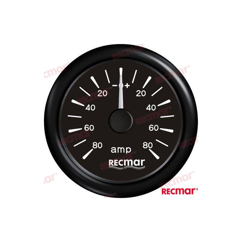 AMPERIMETRO ±80A NEGRO