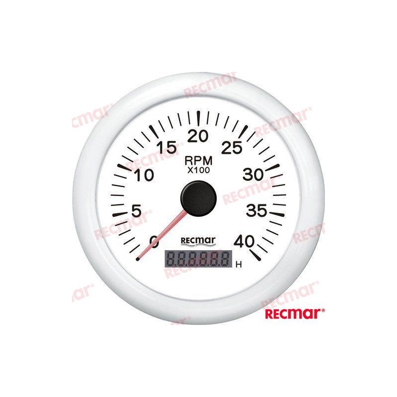 CUENTAVUELTAS 1.0/10.0 - 0/4000 RPM BLAN