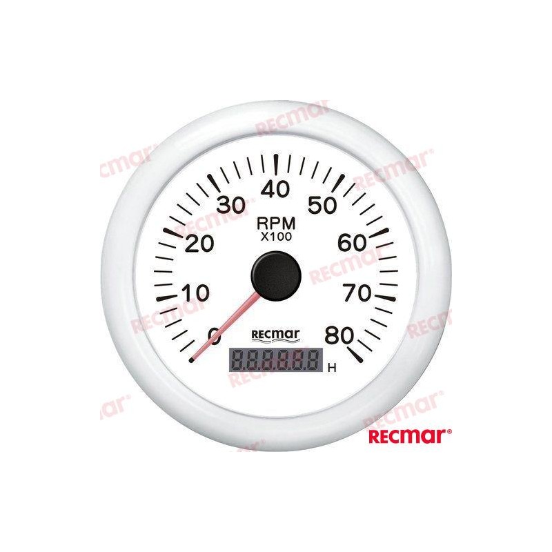 CUENTAVUELTAS 1.0/10.0 - 0/8000 RPM BLAN
