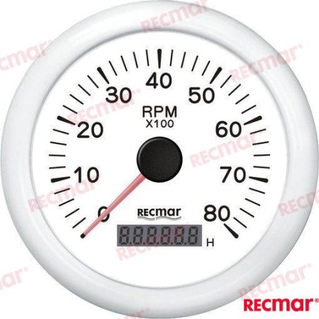 CUENTAVUELTAS 1.0/10.0 - 0/8000 RPM BLAN