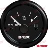 INDICADOR NIVEL AGUA EUROPEO 0-190º NEGR