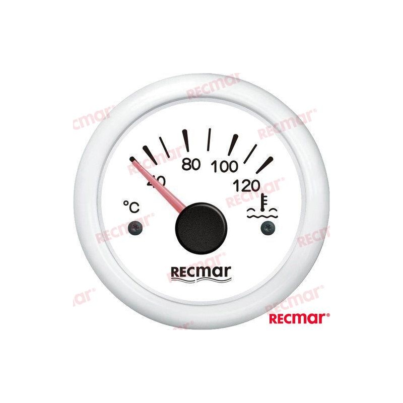 TEMPERATURA AGUA 40/120ºC BLANCO