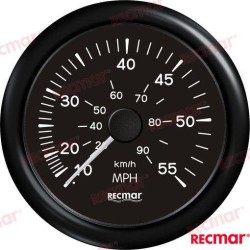 RELOJ CUENTAMILLAS 0/55 MPH NEGRO