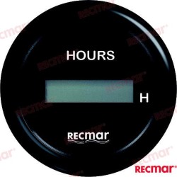 RELOJ CUENTAHORAS NEGRO