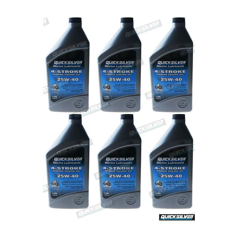 ACEITE MINERAL 25W40 4T 1L CAJA 6 UNIDAD