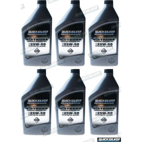 VERADO SYNTHETIC OIL 4-6CYL 25W50 1L C