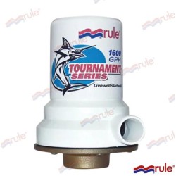 BOMBA VIVERO 1600 12V BASE BRONCE