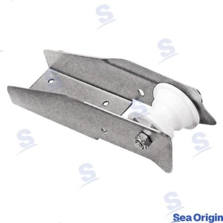 POLEA DE PROA INOX 400X80MM