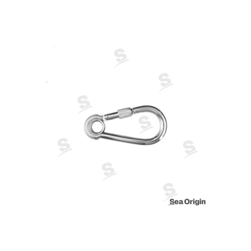MOSQUETON INOX 5MM (10)