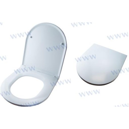ASIENTO DE PLASTICO AMORTIGUADO PARA WC