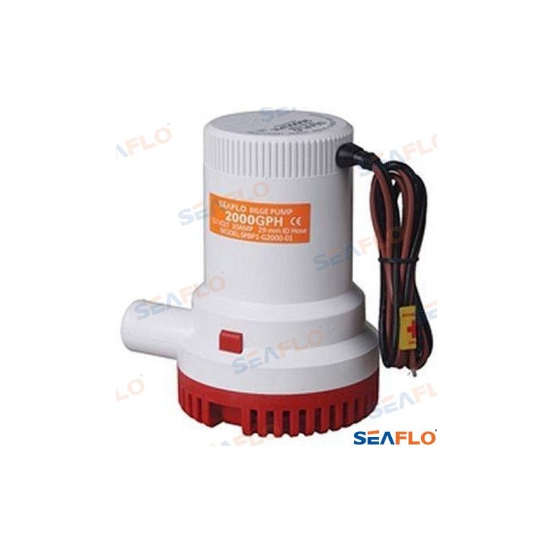 BOMBA SUMERGIBLE 2000GPH 24V