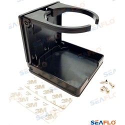 POSAVASOS AJUSTABLE PLEGABLE - NEGRO