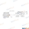 DIAFRAGMA BOMBA MANUAL 720 GPH PLASTICO SFDHPSP MEMBRANA PARA BOMBA SEAFLO 12 AC 0.1512 6.24 30.0