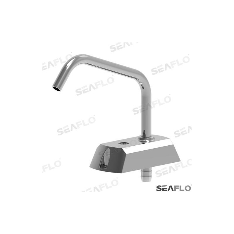 CHROMATED FAUCET WITH SWITCH
