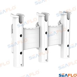 SOPORTE PORTACAÑAS BLANCO TRIPLE
