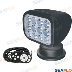 FARO 28W 12/24, NEGRO REMOTO