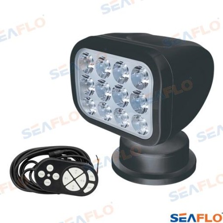 FARO 28W 12/24, NEGRO REMOTO