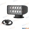 HEADLIGHT 40W 12/24, BLACK