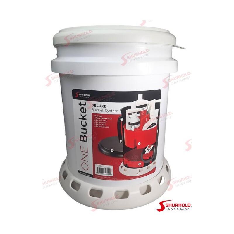 CUBO KIT LIMPIEZA 19 L BLANCO