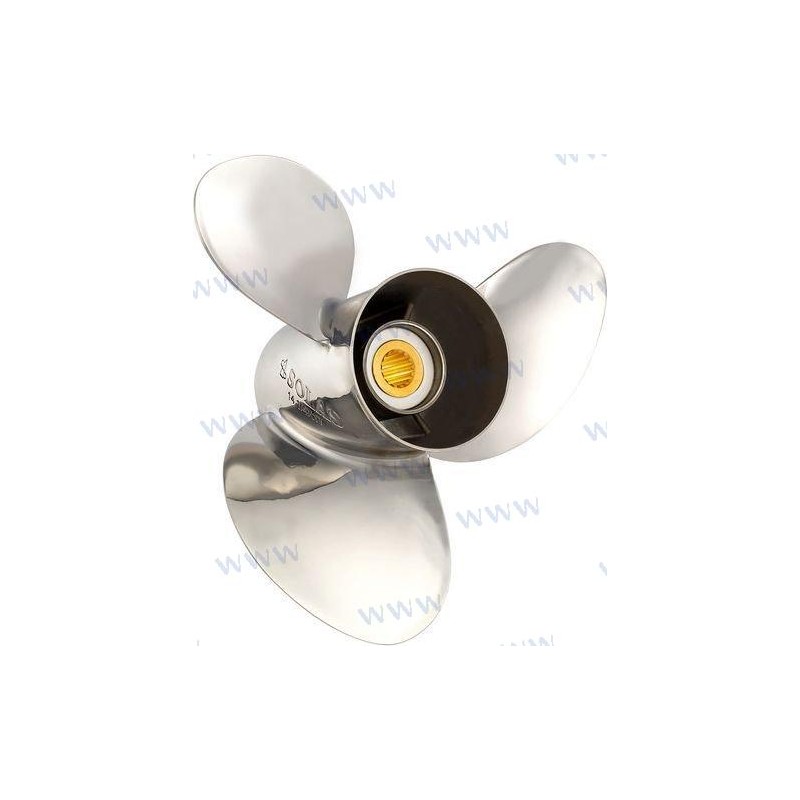 NEUER SATURN EDELSTAHLPROPELLER 15X21 LINKS