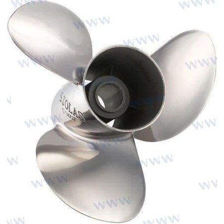 EDELSTAHLPROPELLER RUBEX L3-E 15,8X15 LINKS