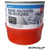 RESINA POLIESTER+CATALIZADOR 375GR.