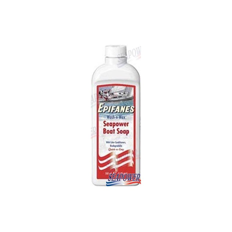 SEAPOWER WASH-N-WAX SOAP 500ML.