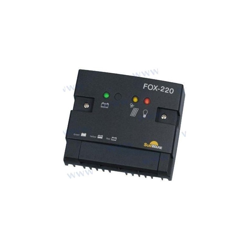 FOX-220 20A 12/24V CHARGE CONTROLLER