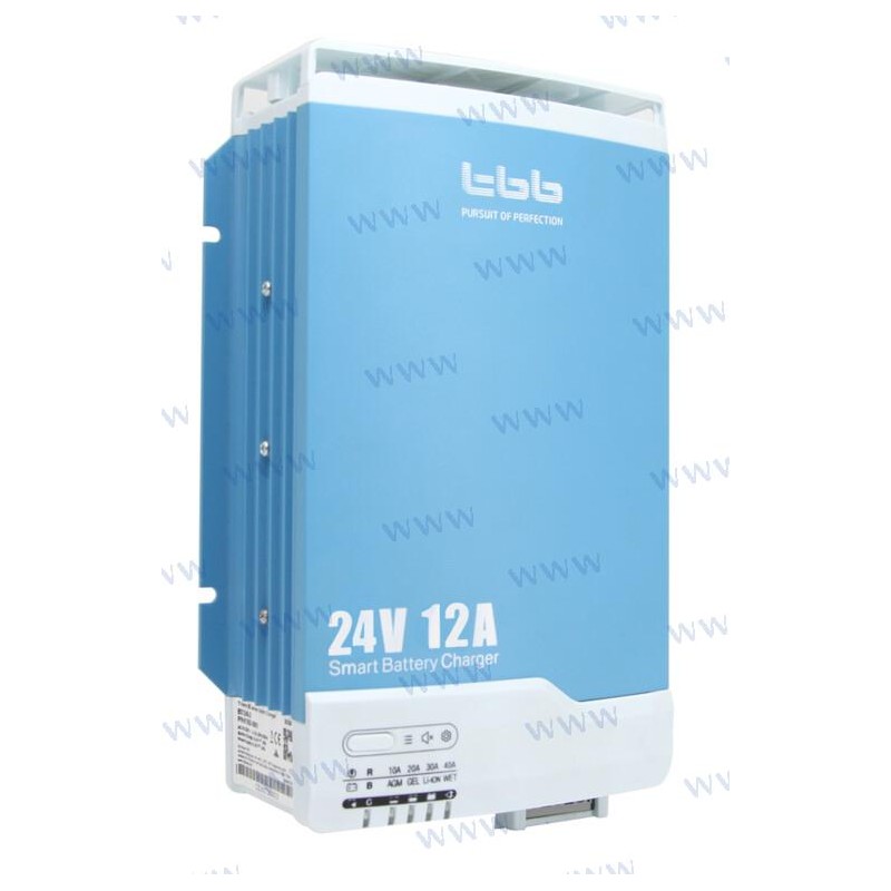 CARGADOR DE BATERIA 24V 12A 2+1
