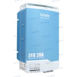 BATTERY CHARGER 24V 20A 2+1