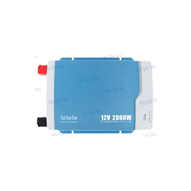 CONVERTIDOR ONDA PURA 12V 2000W